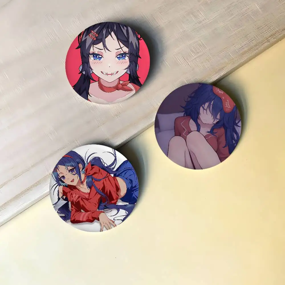 أنيمي النوم ميتا شارات زر PinsBrooch الإبداعية مضحك يقتبس شارة الملابس على ظهره مجوهرات هدية للأطفال الأصدقاء