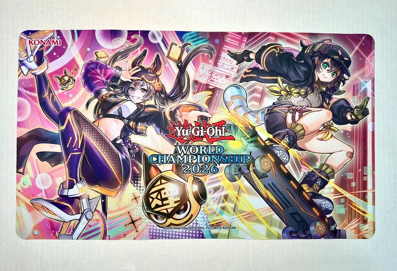 2MM Original DIY Yugioh I:P Masquerena & S:P Little Knight Play Mat Yu-Gi-Oh! TCG OCG Trading Card Game Mat Rubber Mouse Pad