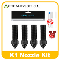 Creality Ender 3 V3 KE Extruder Nozzle 4PCS 0.4mm,Hardened Steel Nozzle Kit,High-Speed Printing&High Flow for K1/K1 Max/CR-M4