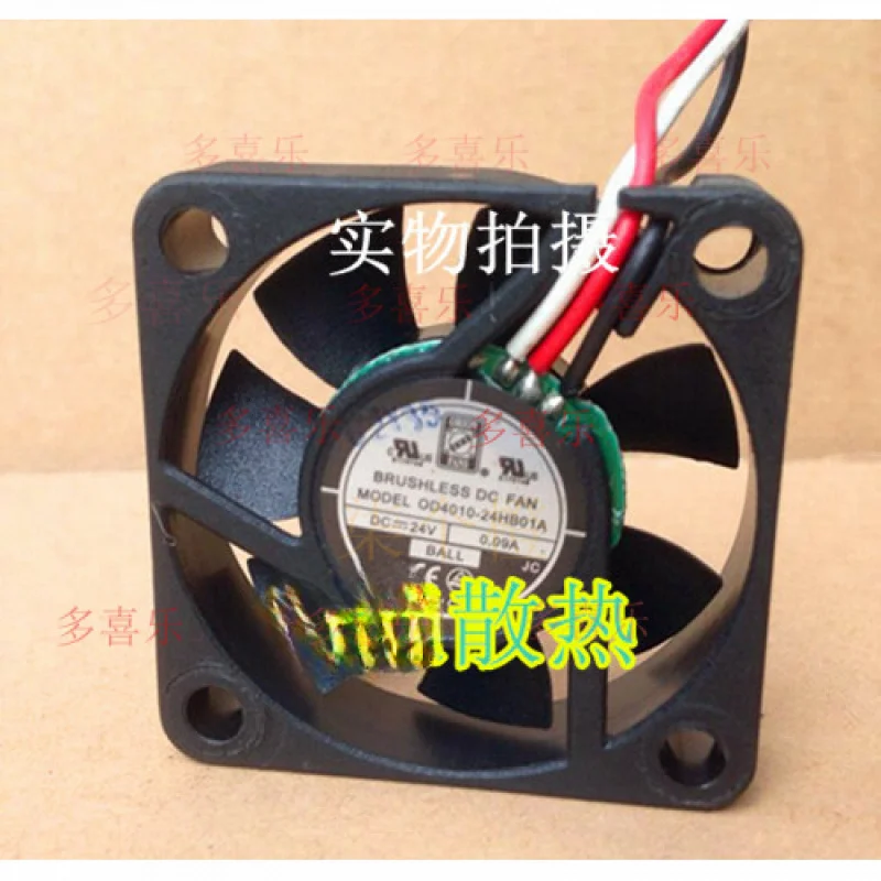 

EE 1 шт. для ORION FANS OD4010-24HB01A 24 В 0,09 А 3-проводной вентилятор