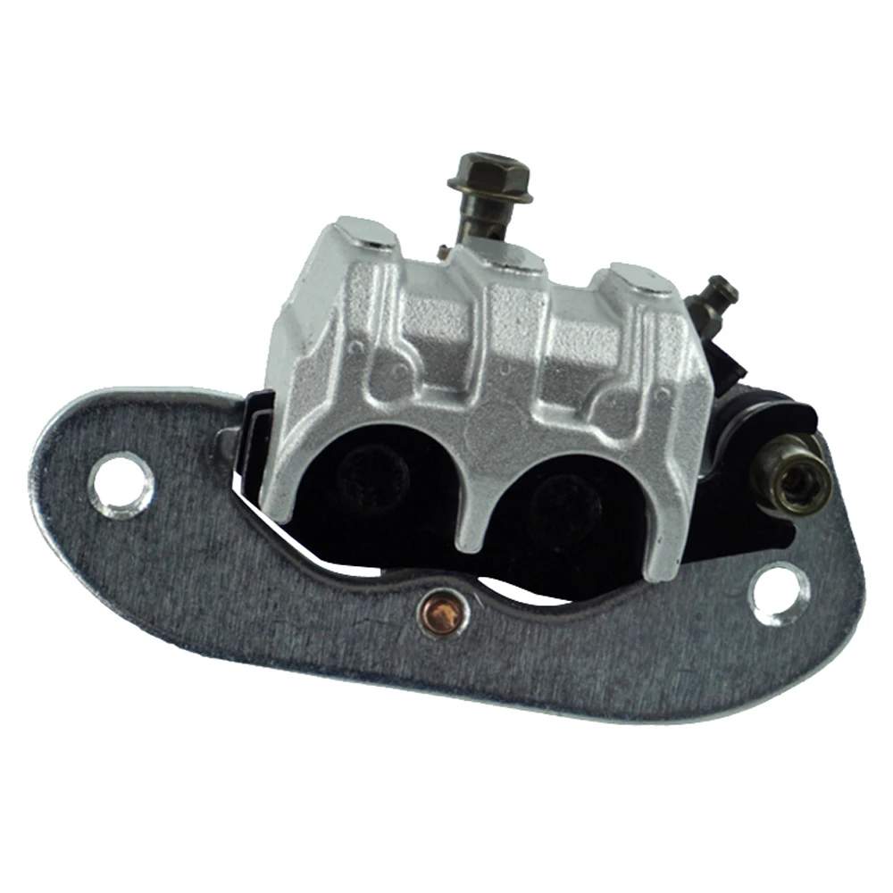 Refit Motorcycle Rear Left Right Brake Caliper Disc Brake Pump Adapter With Pads For Yamaha Rhino 700 4X4 2008-2013