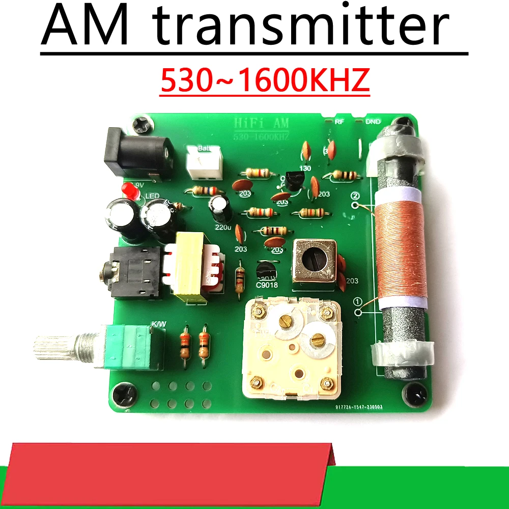 Rádio Onda Média Transmissor Sinal Fonte Amplitude Modulação Rádio Experimento am Transmissor Teste Cristal Rádio Novo 2p3