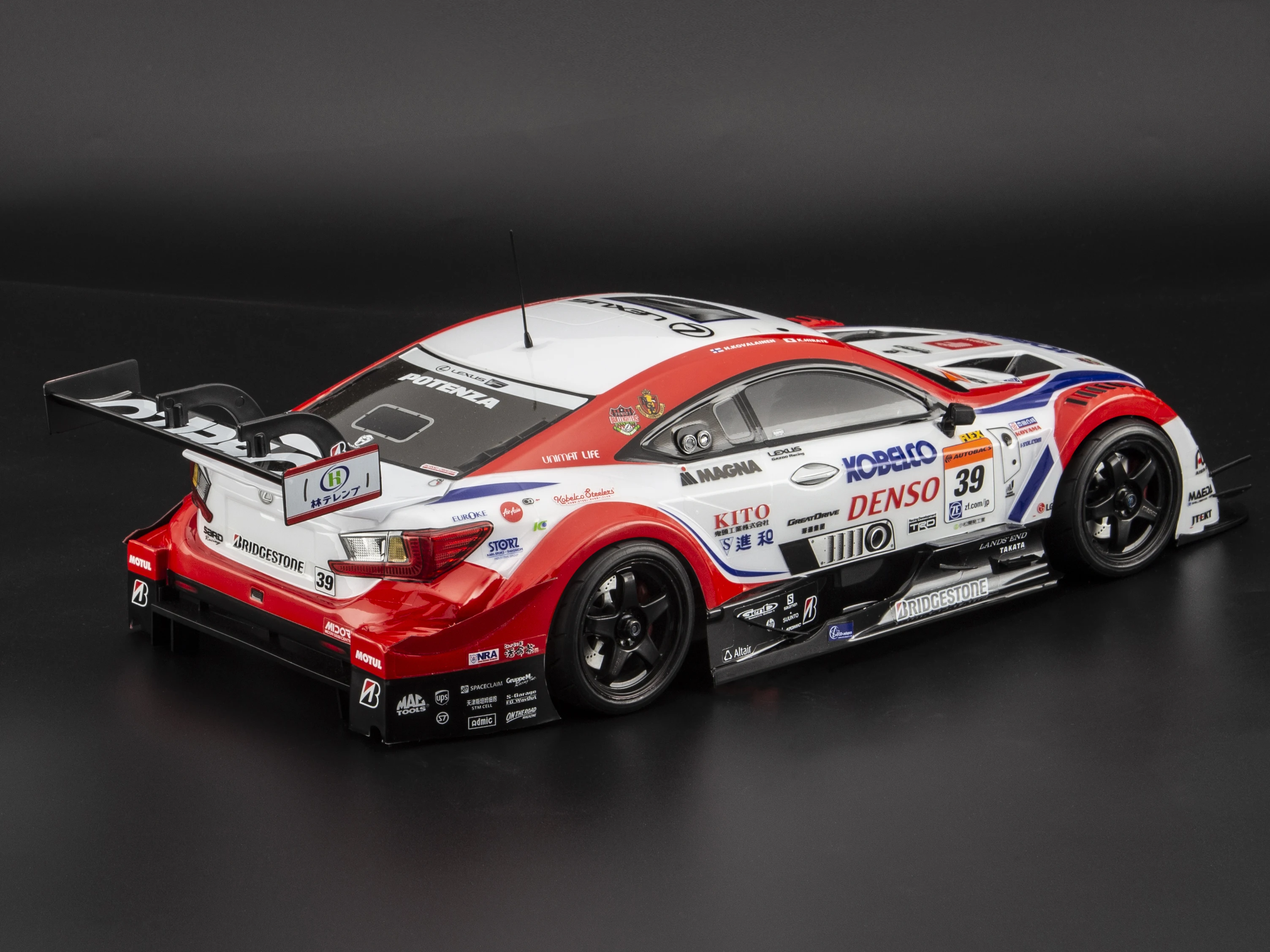 Killerbody DENSO KOBELCO SARD RC F Clear Body 1/10 electric touring car