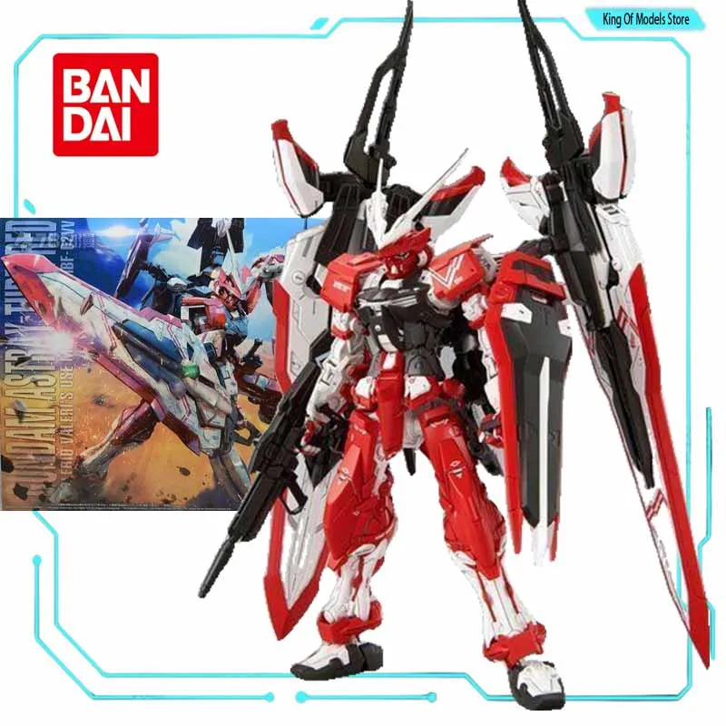 Bandai Original Model Kit GUNDAM MG RED Astray Red Frame KAI 1/100 Anime Action Figure Assembly Model Toys Model Gift for Boys