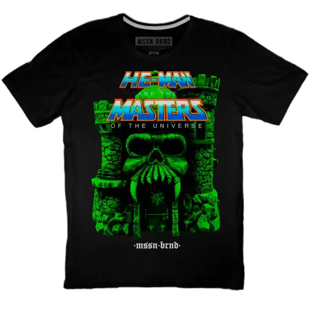 Greyskull T-Shirt  He-Man And The Masters Of The Universe  Playera He Man Y Los Amos Del Universo