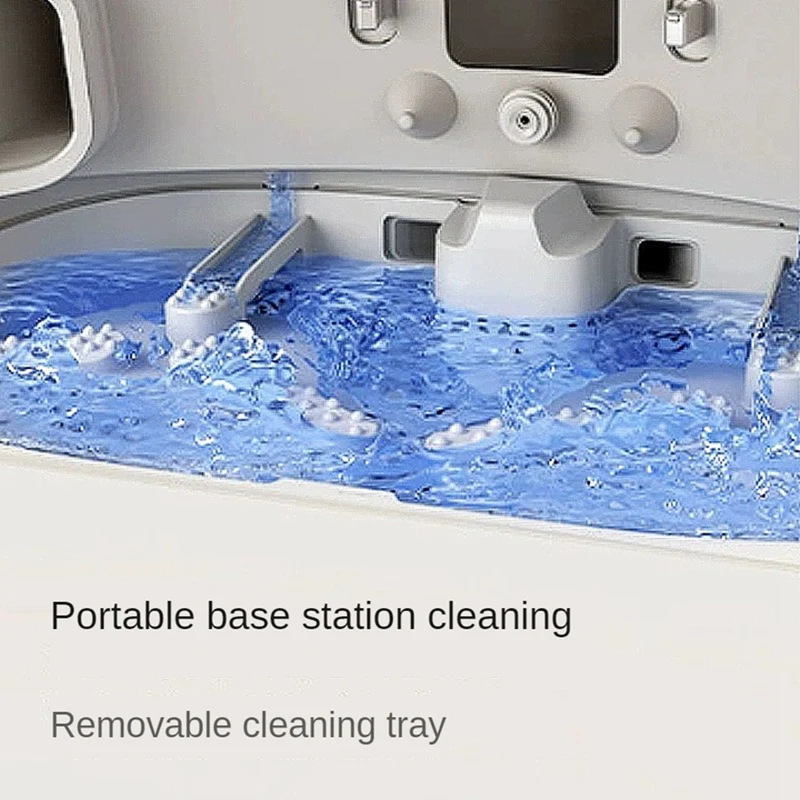 قوس صينية التنظيف لـ Dreame S10pro/S20 Pro/W20 Pro L10s Ultra W10s Pro أجزاء صينية محطة تنظيف الممسحة الكهربائية