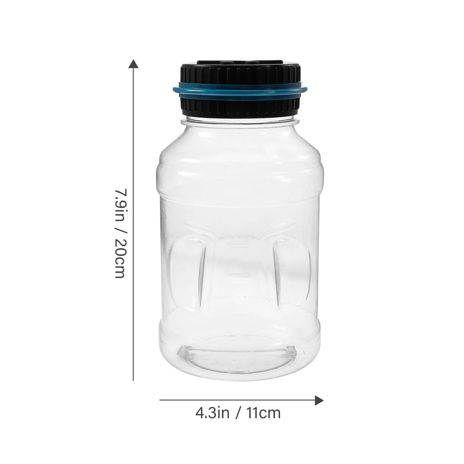 

1pc Digital Coin Bank PVC Material Transparent LCD Screen Saving Practical Change Storage Piggy Bank