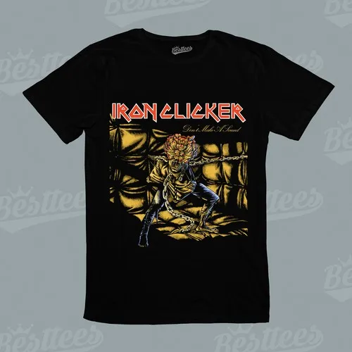 Camiseta con gráfico musical de Iron Clicker Maiden Last of us Joel para hombres/mujeres/niños