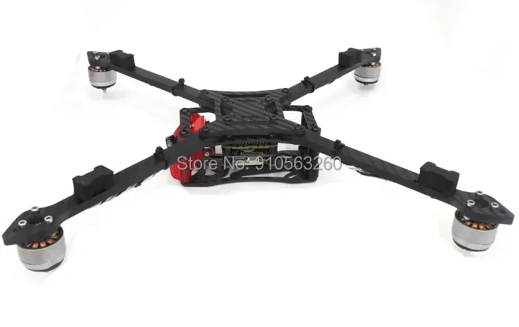 FPV 77 #   X328 328 328 mm Zestaw ramy do quadcoptera wyścigowego FPV z włókna węglowego z ramieniem 5 mm i 8-calową śmigłem