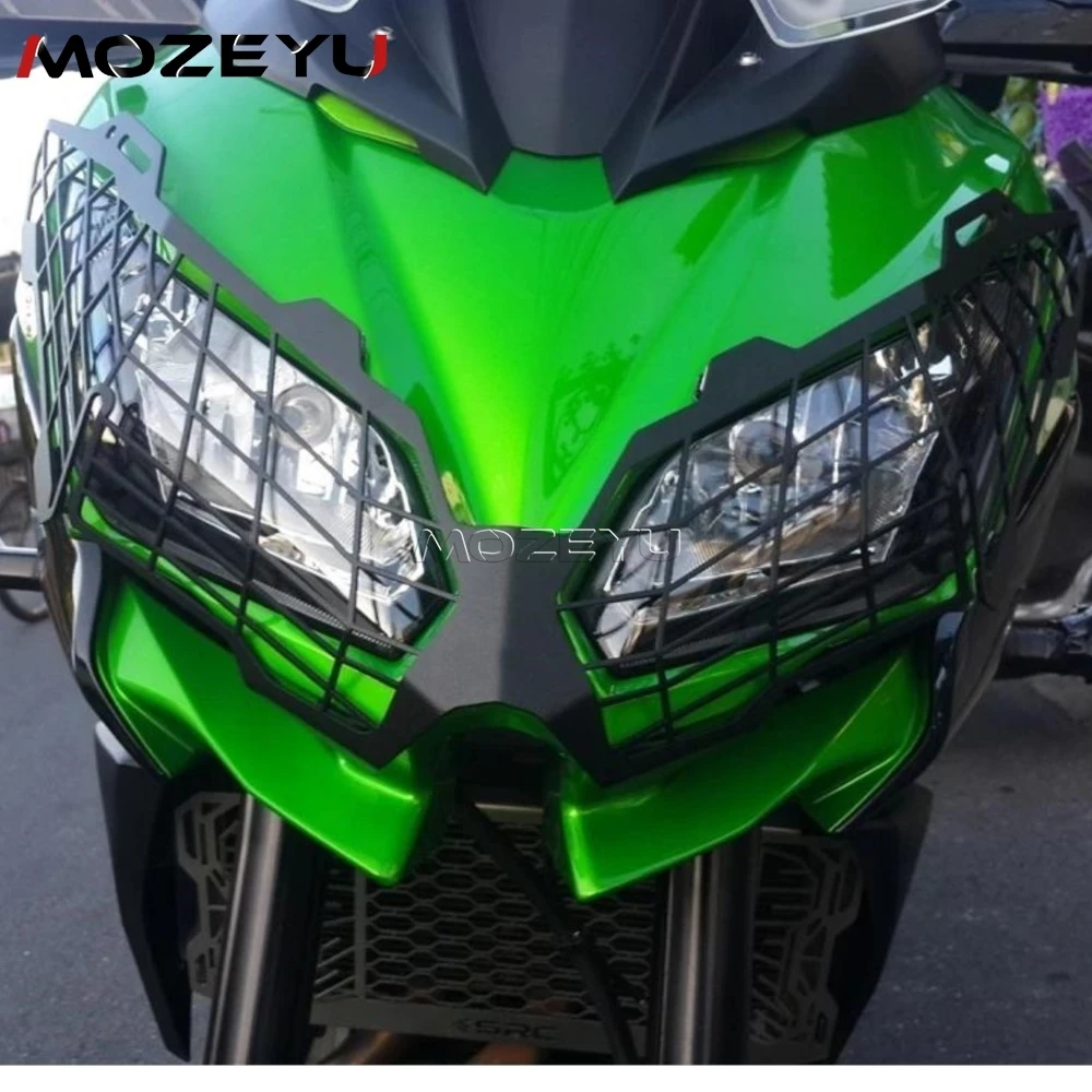 For KAWASAKI Versys 1000 650 VERSYS1000 KLE1000 VERSYS650 2015-2023 Motorcycle Headlight Head Light Guard Protector Cover Grill