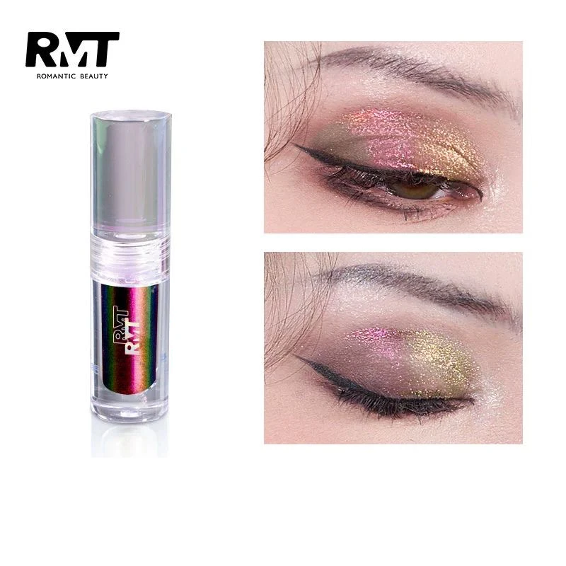 Romantic Beauty Chameleon Liquid High Gloss Hrizontal Silkworm Brightening Liquid Shimmer Light Waterproof Liquid Eye Shadow