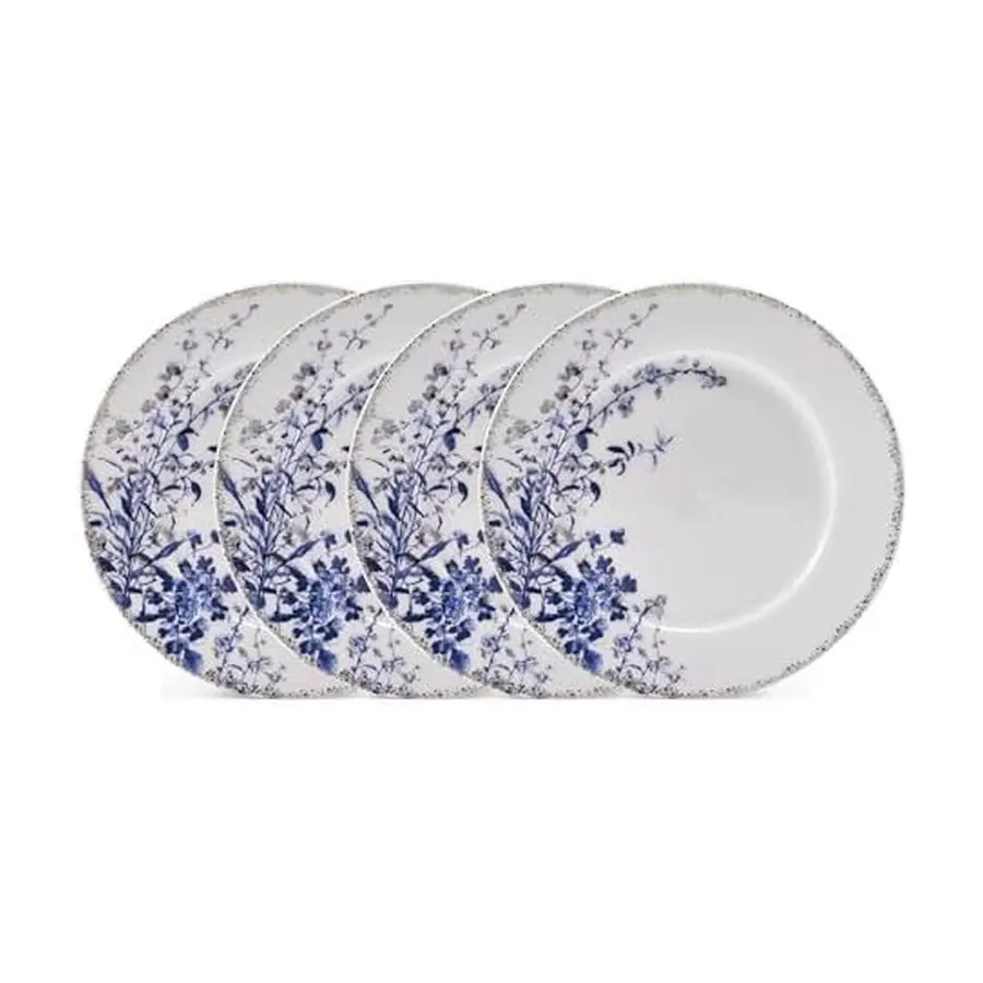 

Kaia Floral Bone China Dinner Plates, Set of 4, 11 Inch