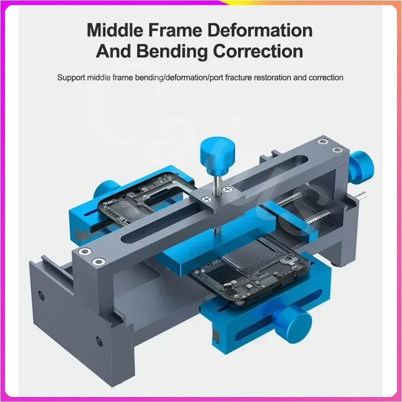 

RELIFE RL-601P Max Middle Frame Corrector Fixture for Mobile Phone LCD Screen Removal Back Cover Glass Disassembly Repair Clamp