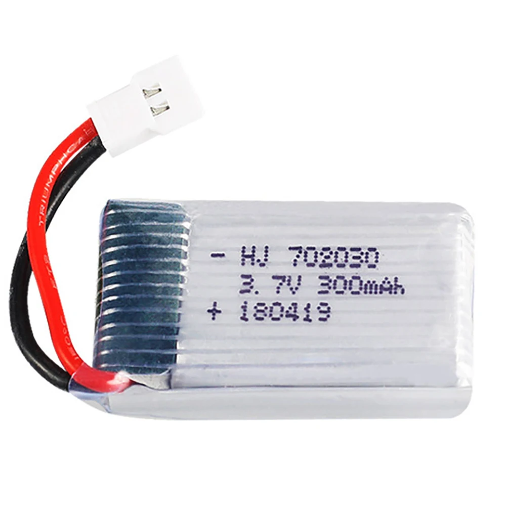 3.7V 300mAh 702030 Lipo Battery With Charger For Udi U816 U830 F180 E55 FQ777 FQ17W Hubsan H107 Syma X11C FY530 RC Drone Parts