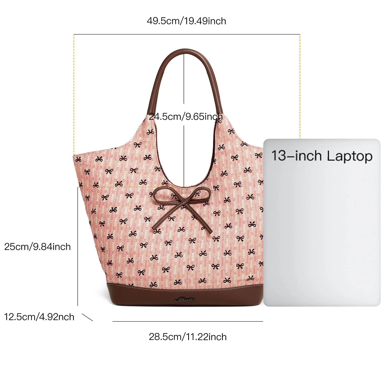 AILUXI New Large Capacity Tote Bag Multifunctional Commuting Fashion Women's Handbag Original Printed Luxurious Shoulder Bag