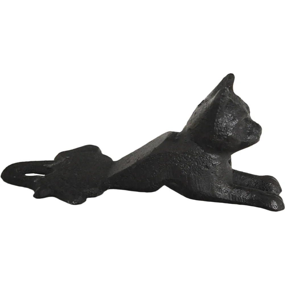 

Cast Iron Cat Door Stop Wall Protective Bumper Protector Design Stooper Wedge Doorstop Vintage Stoppers Retro Decor