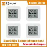 New Version Xiaomi Mijia Bluetooth Thermometer 2 Wireless Smart Electric Digital Hygrometer Thermometer Humidity Sensor Home