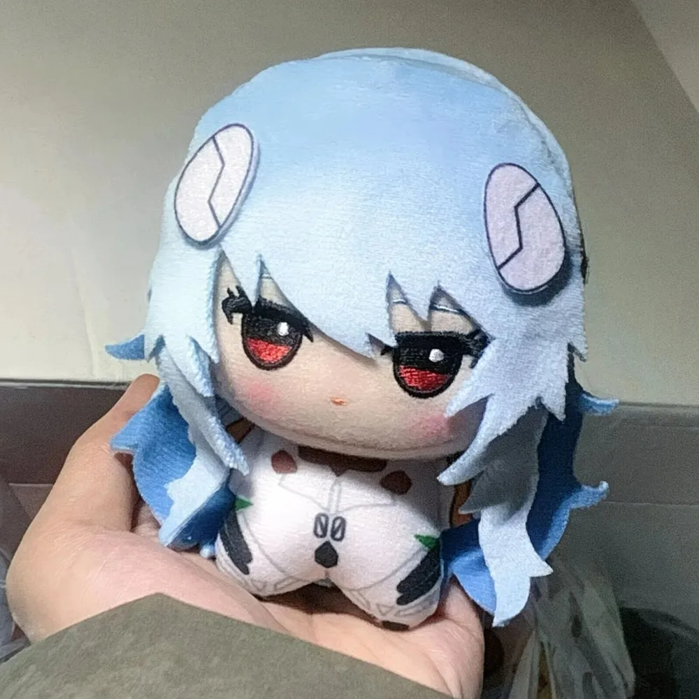 10cm Neon Genesis Evangelion‌ Peripheral Products Ayanami Rei Kaworu Nagisa Soryu Asuka Langley Cute Cotton Doll Plush Doll