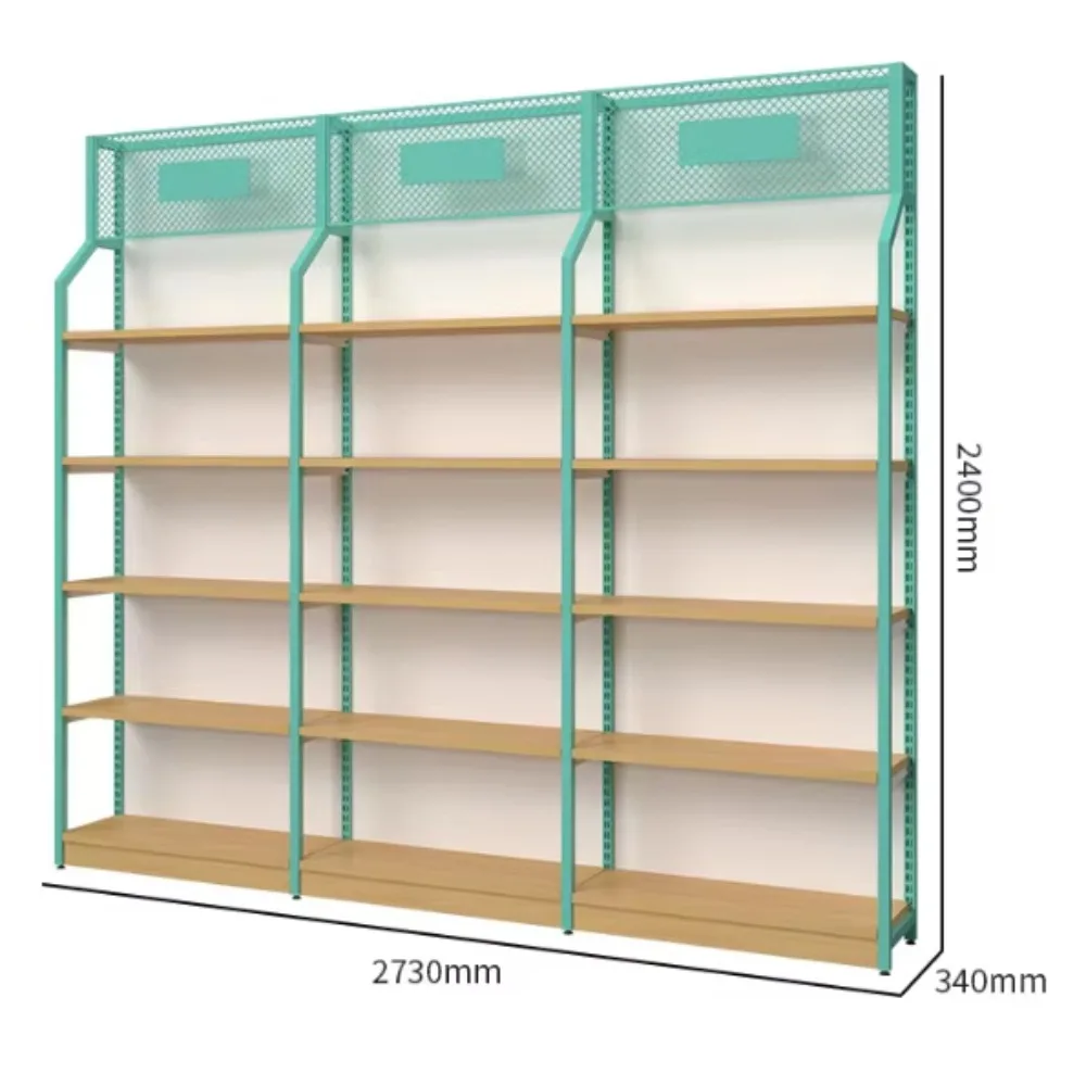 단면 아일랜드 선반 진열대 (유아용 분유, 아동복, 기저귀, 장난감, 슈퍼마켓 선반용)