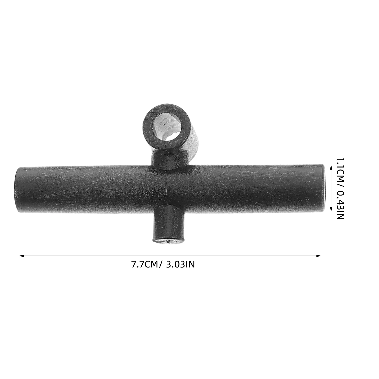 Kit de conectores de plástico para accesorios de cometa, 9 Uds., para vuelo estable, fácil instalación, juntas rectas en ángulo, proyectos de bricolaje