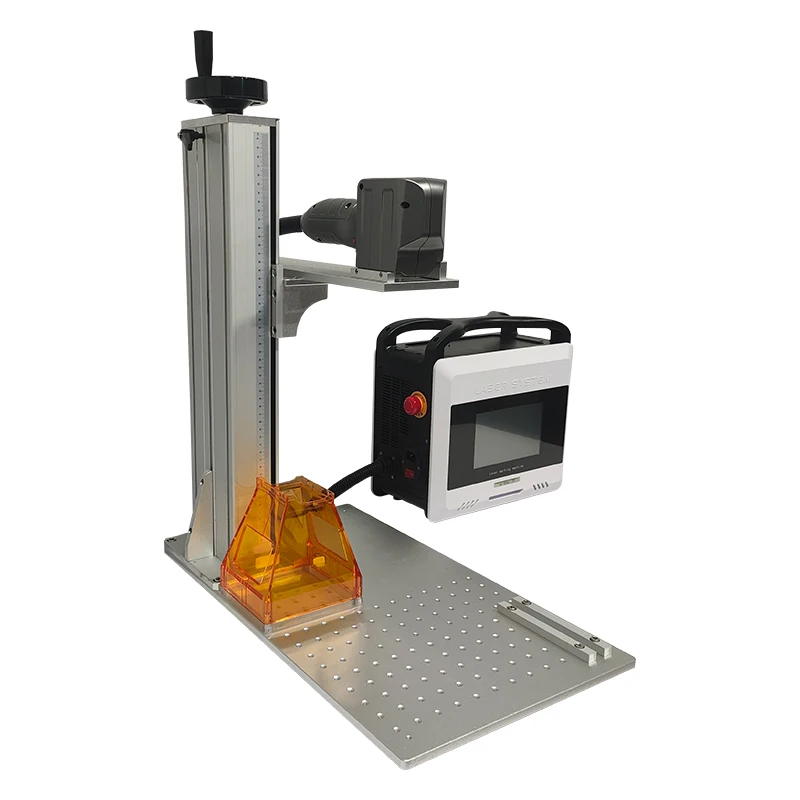 

High-power desktop handheld 2-in-1 fiber marking machine 20W 30W 50W for automotive parts