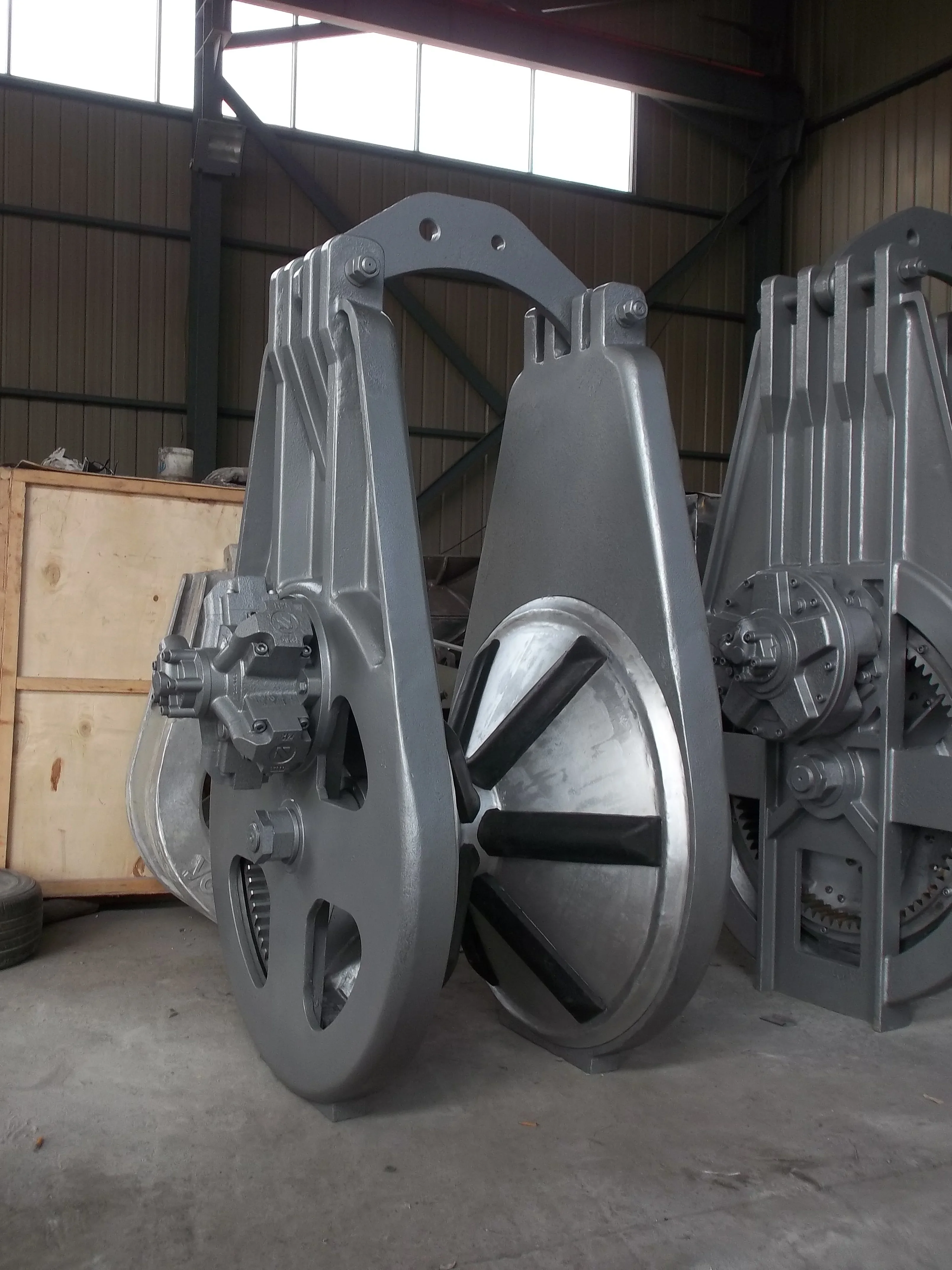 Factory New Upgrade Customized Marine Winch Purtic Power Block with Wheel Tires for Tuna Boat OEM High Quality
