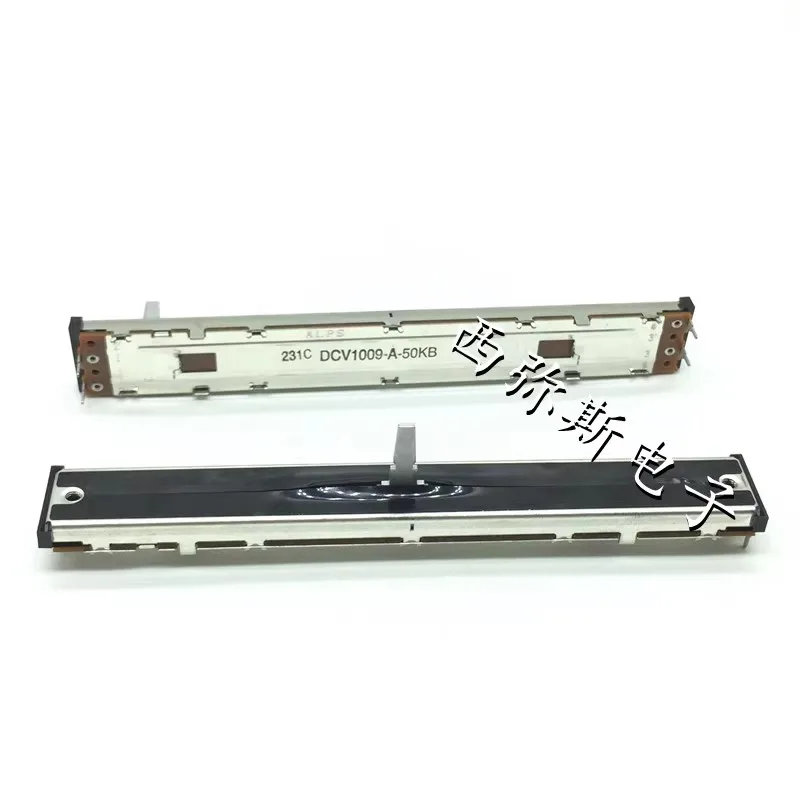 1 Stuks, Rechte Slip Potentiometer, DCV1009-A-50KB, 4pin, Disc Speler Bpm Speed Control Push Rod, Cdj800 800mk2 Cdj900 900Neuxs