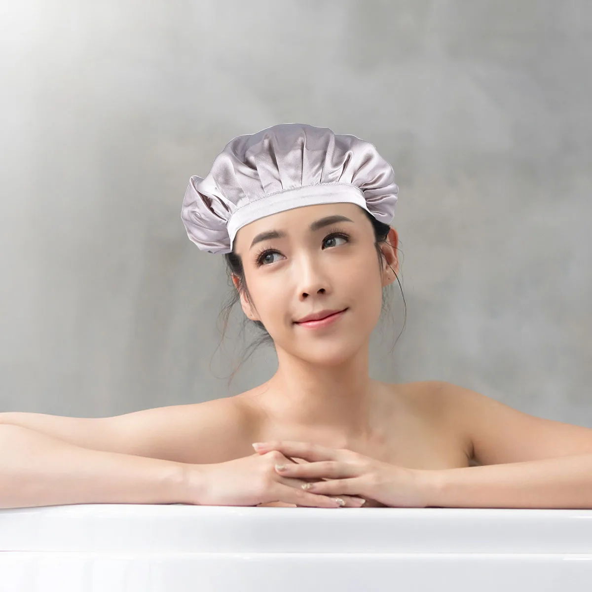 

Шелковая регулируемая шапочка для женщин, шелковая ночной головной убор для сна, головной убор-шапка, ночной головной убор для сна для женщин