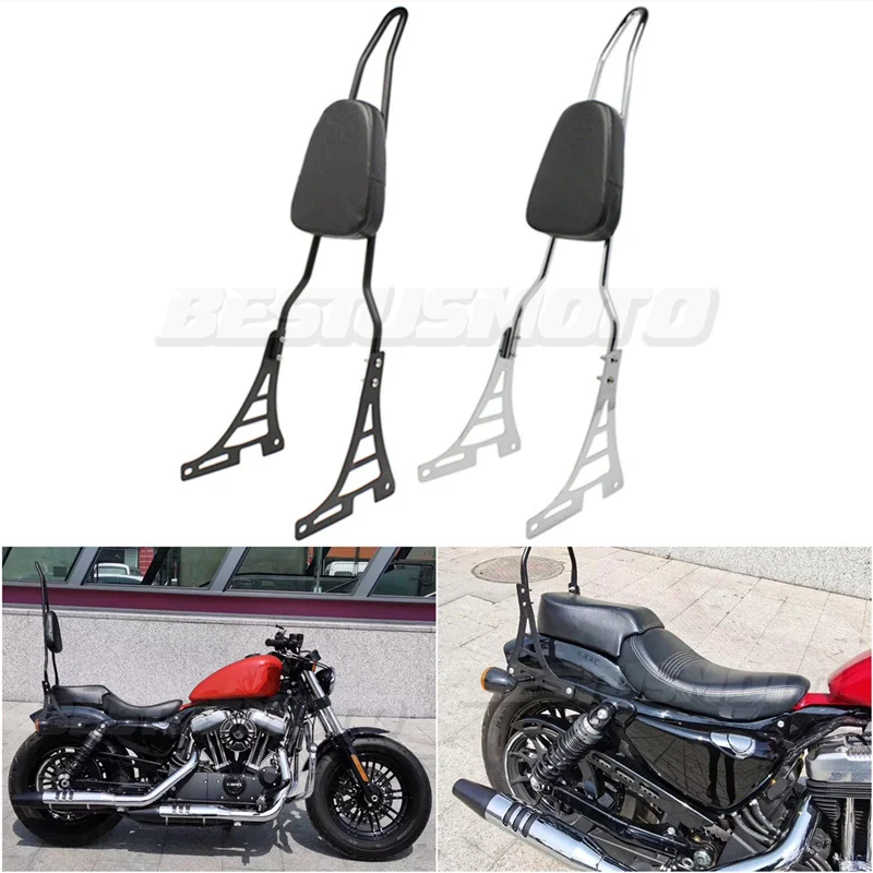 Motorcycle Passenger Backrest Sissy Bar For Harley Sportster XL883 XL883C XL883R XL1200 XL1200R XL1200C XL1200S XLH883 XLH1200