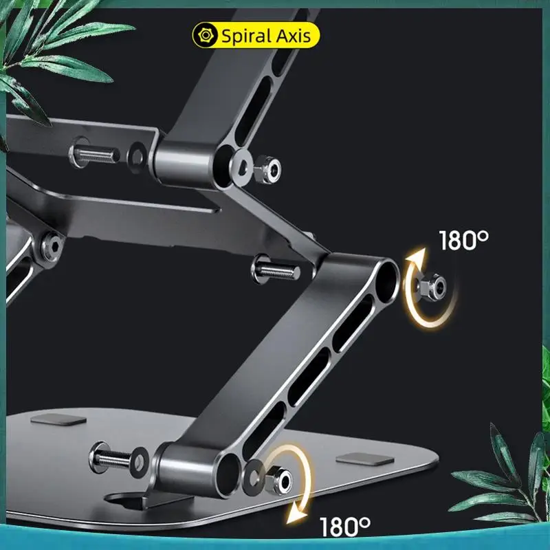 (NEW) Adjustable Laptop Stand Aluminium Foldable Laptop Holder Portable Notebook Tablet Stand For  Air Pro Ipad