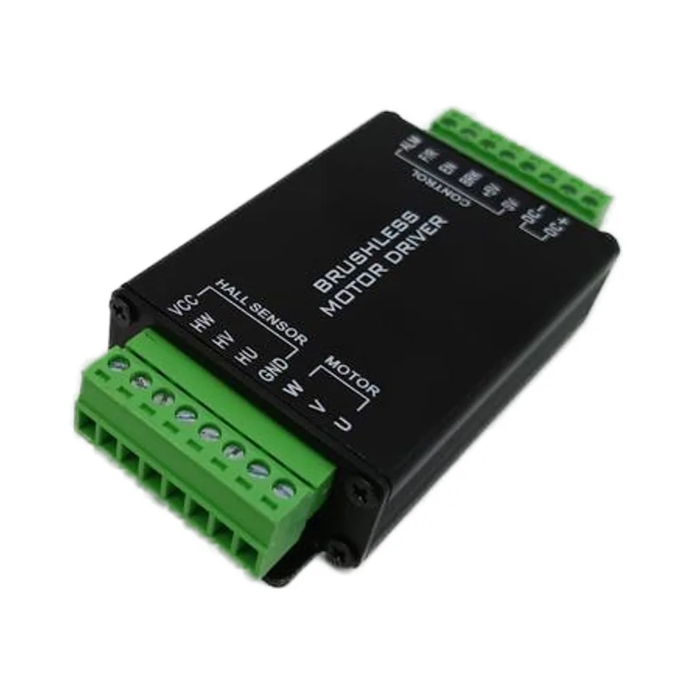 Speed Control Stable Running 8v-24v 3A All-in-One Series Brushless DC Motor Controller Driver Hall Pwm