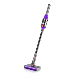 UMLO V102 Cordless Vacuum Cleaner for Home Carpet Hard Floor Pet Hair, Powerful Stick Vacuum with Brushless Motor,Purple