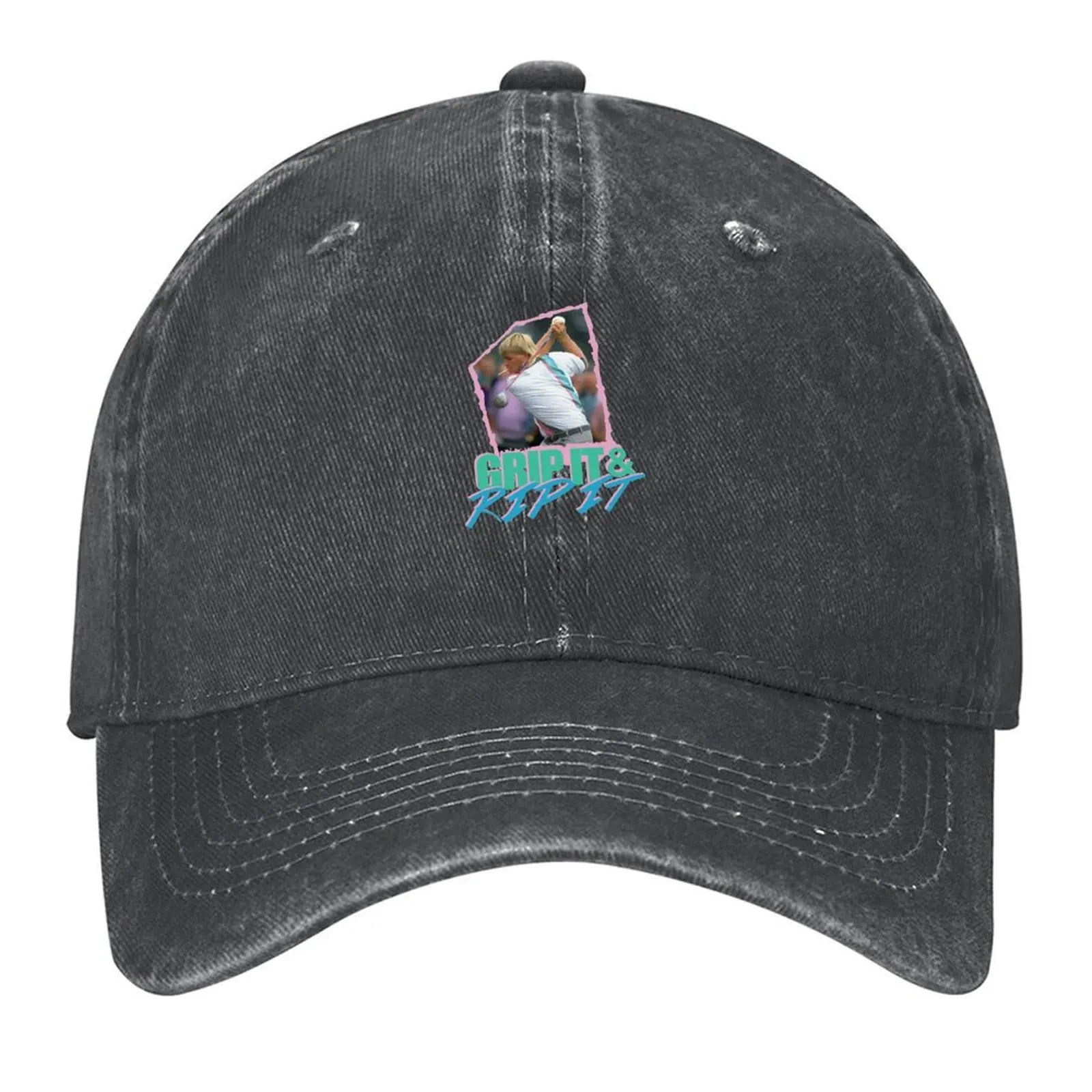 

John Daly Grip It And Rip It Women Baseball Cap Golf Hat Man tea Hat luxury woman cap Luxury man cap Men Luxury Brand Women's