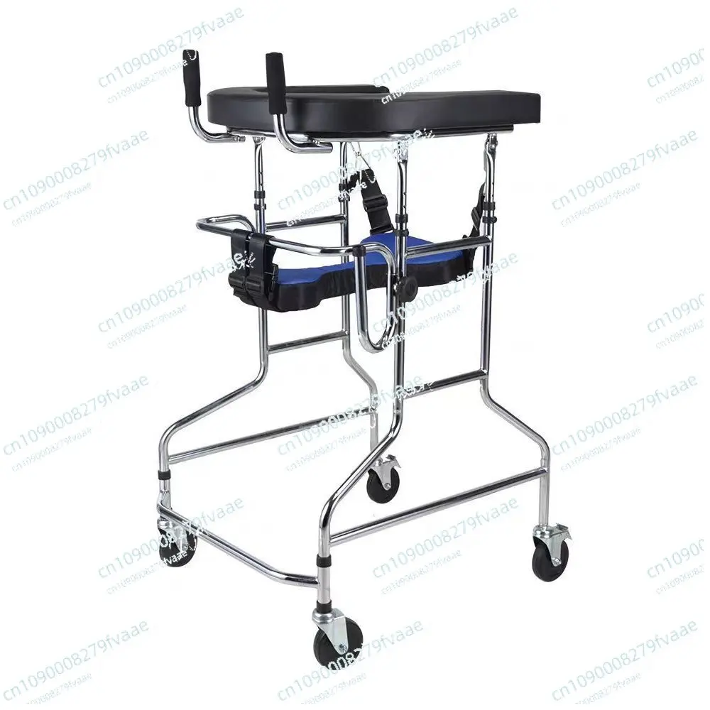 

Противоскользящие ходунки для пожилых людей с регулируемой высотой и 360° ° Колеса, оборудование для реабилитации гемиплегии, пациенты с инсультом