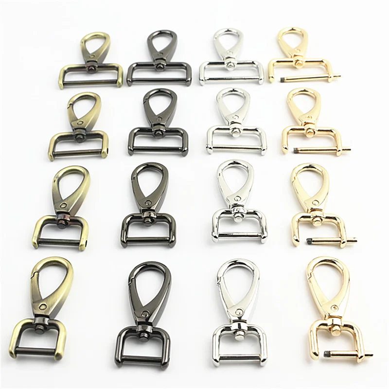 

15-38mm Strap Buckle for Bag Metal Swivel Lobster Clasp Dog Collar Carabiner Snap Hook Belt Trigger Clip DIY Accessories