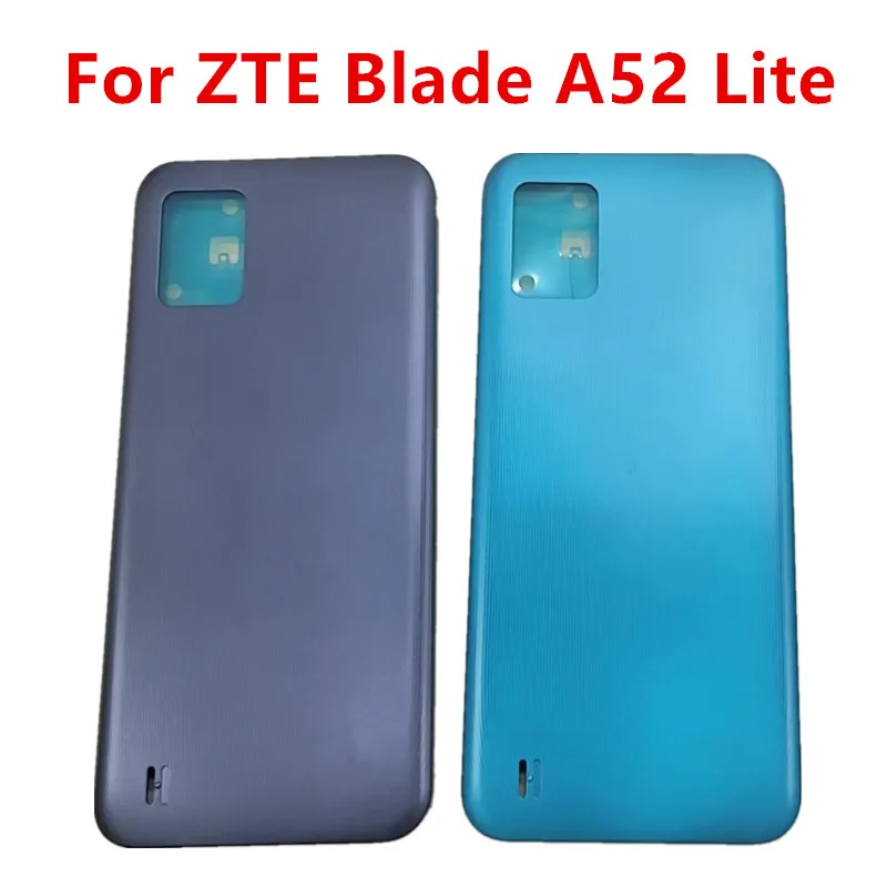 

Задний корпус A52Lite для ZTE Blade A52 Lite 6,52 дюйма, Пластиковая Задняя крышка аккумулятора для ремонта, задняя крышка для фотовспышки