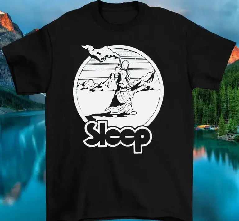 Band Sleep Black All Size COTTON T Shirt men