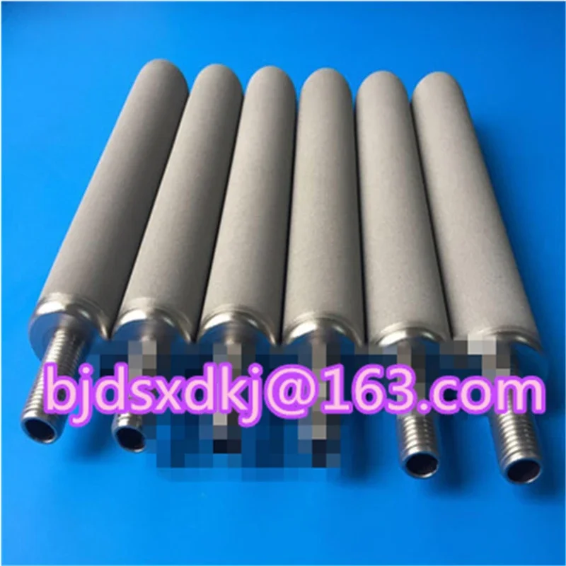 

Self-produced titanium filter element ozone aeration tube gas purification titanium filter element ozone aeration head air filte