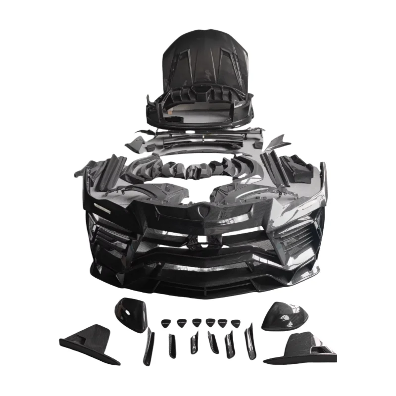 3rd Generation M Style Dry Carbon Fiber Bodykit for Lamborghini URUS New Front Rear Bumper Side Skirt Spoiler Hood Exhaust Pipe