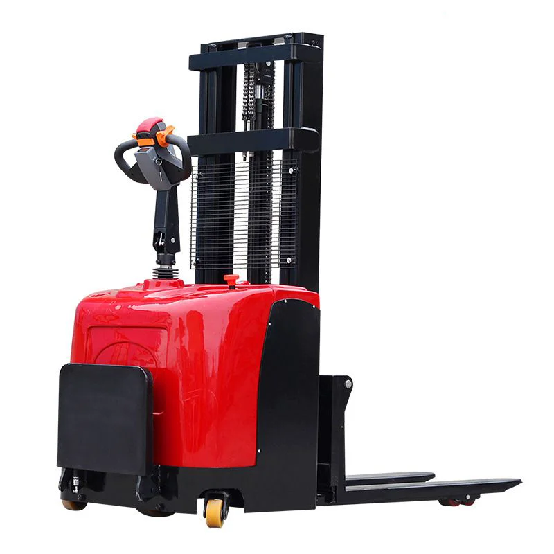 1000kg 1500kg 1.5ton pallet With 3.3m Lift Height walkie electric stacker