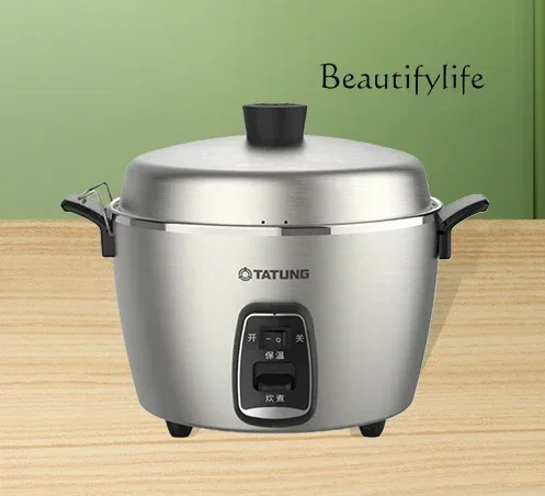 Electric pot 06CMM full pot uncoated stainless steel steam rice cooker pot household 2.4 liters