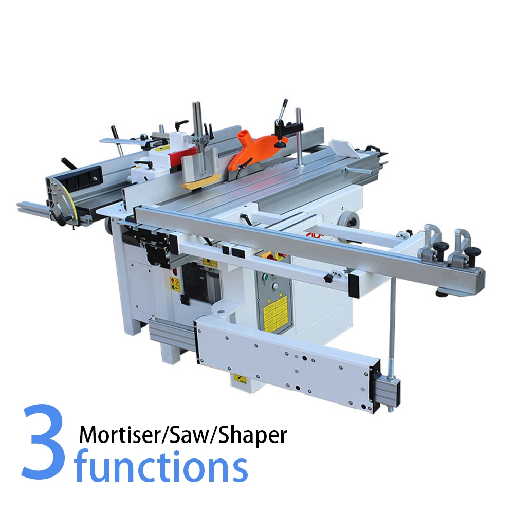 3 in 1  Or 5 in 1 Multifunction Table Saw combination wood working machine combined woodworking machine