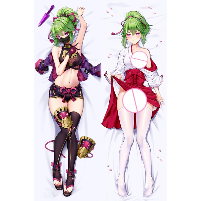 

Dakimakura Anime Kuki Shinobu 2 Side Printed Hugging Body Pillowcase Cushion Bedding Decor Pillow Cover 2024