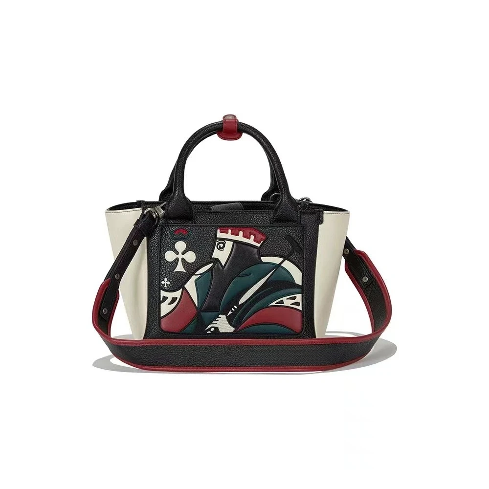 حقيبة يد جولف كورية 25 حقيبة تخزين جديدة للجنسين بنمط البوكر حقيبة حمل عصرية رجل صغير مع نمط القبعة