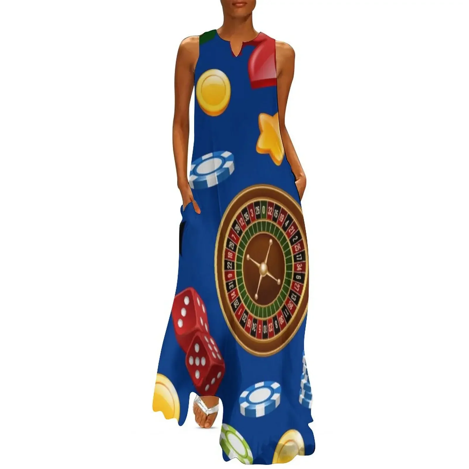 

Casino Time Long Dress elegant chic wedding evening dresses clothing women summer 2025 sexy dress for women summer clothes Dress