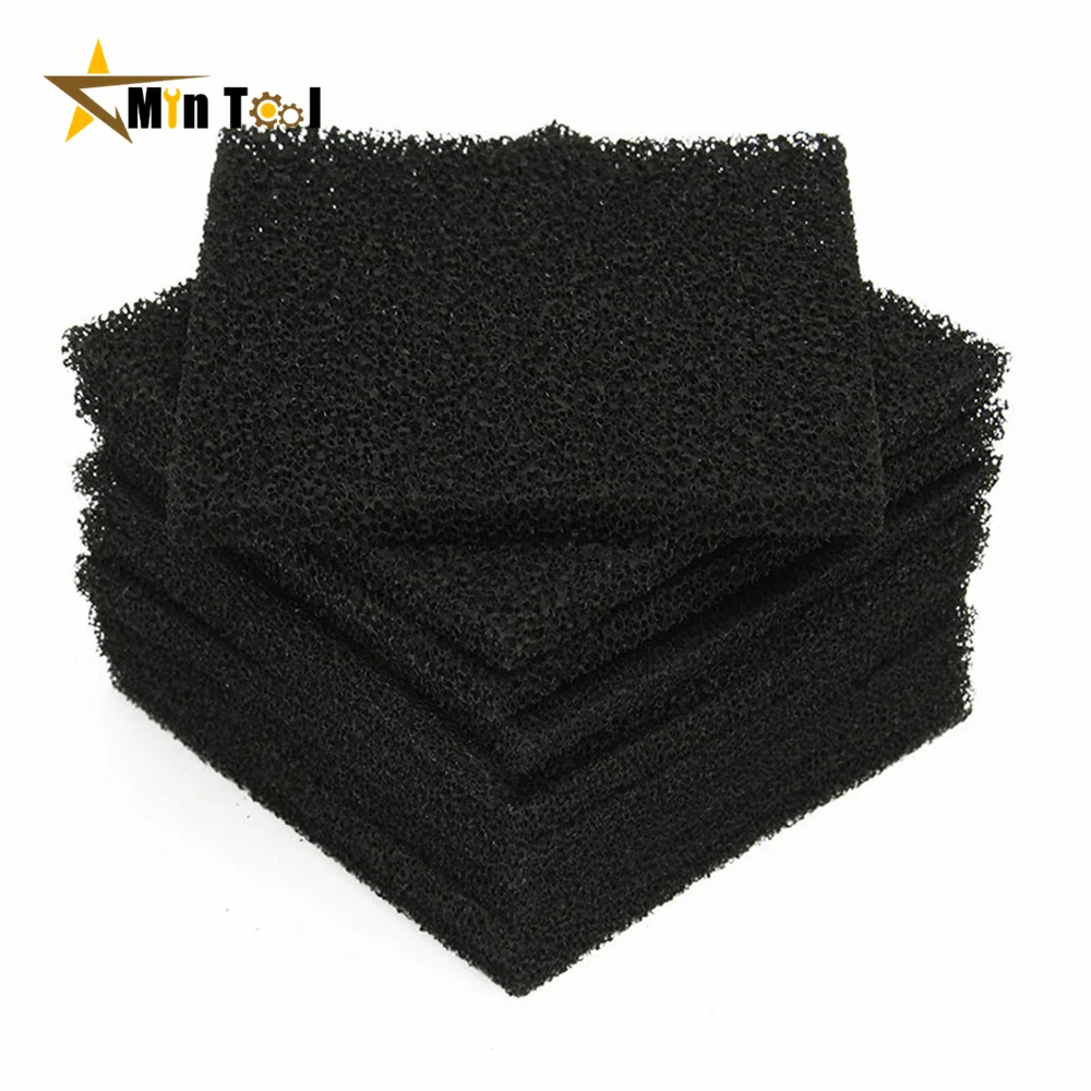 10Pcs Carbon Filter Sponge for 493 Soldering Smoke Absorber ESD Fume Extractor Solder Iron Welding Tool Kit Accessory