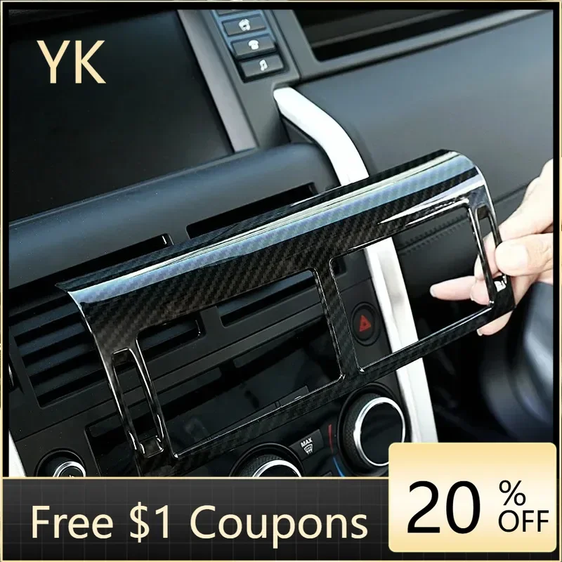 

For Land Rover Discovery Sport 2015-2019 ABS Car Center Console Air Conditioning Outlet Vent Cover Trim Interior Car Accessories