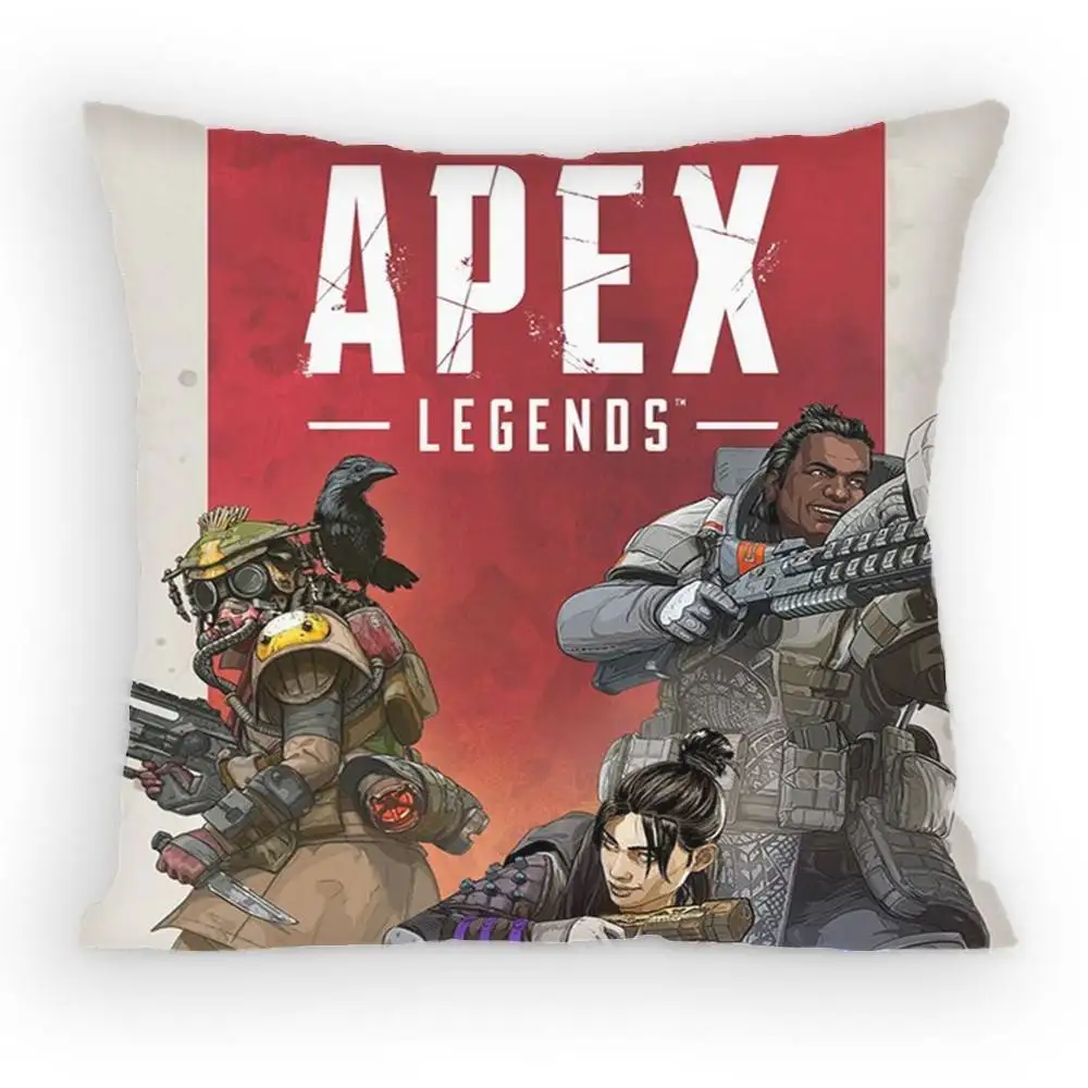 Video Game A-Apex L-Legends Pillow Case Anti-dustmite Pillowcase Invisible zipper silky Sofa cushion cover for bedroom