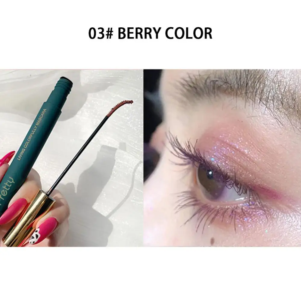 O.TWO.O Waterproof Mascara Lengthens Eyelashes Extension Black 3D Silk Fiber Mascara Extra Volume Female Mascara Eye Makeup