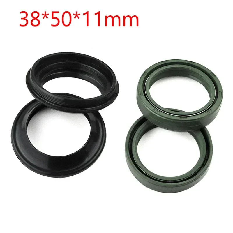 

38*50*11 Motorcycle Fork Damper Shock Oil Seal Dust for Yamaha FZR400 FZR600 XV1000 XV750 XJ700 Kawasaki VN700 ZL1000 ZL900